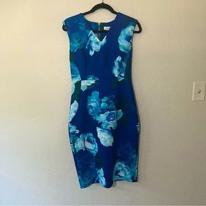 BNWT Floral Calvin Klein dress